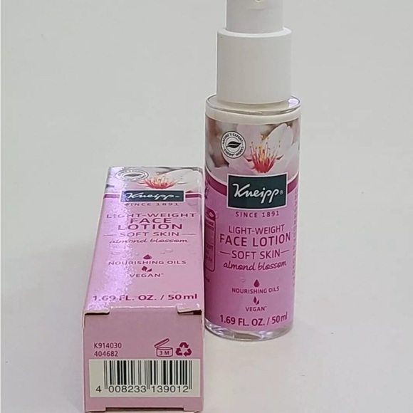 Kneipp Light Weight Face Lotion Soft Skin Almond Blossom 1.69 Oz New - Picture 6 of 7